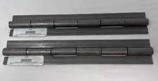 Lot of 2 Heavy Duty GRAINGER Continuous Hinge, 2ZET6 12" H x 1" W USA MADE