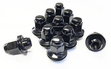 24 Toyota Lexus 14x1.5 1.5 Oem Oe Stock Factory Wheels Rims Mag Lug Nuts Black