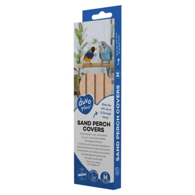 Duvo+ Sandpapierhülsen für Vögel - Krallenpflege & Beschäftigung