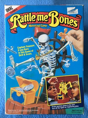RATTLE ME BONES Motorized Game Choose Your Replacement Part Piece Ideal 1989