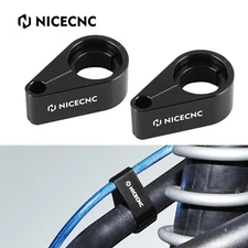 Aluminum Brake Line Cable Clamps For Yamaha Raptor 700 700R 660 660R 350 250 125