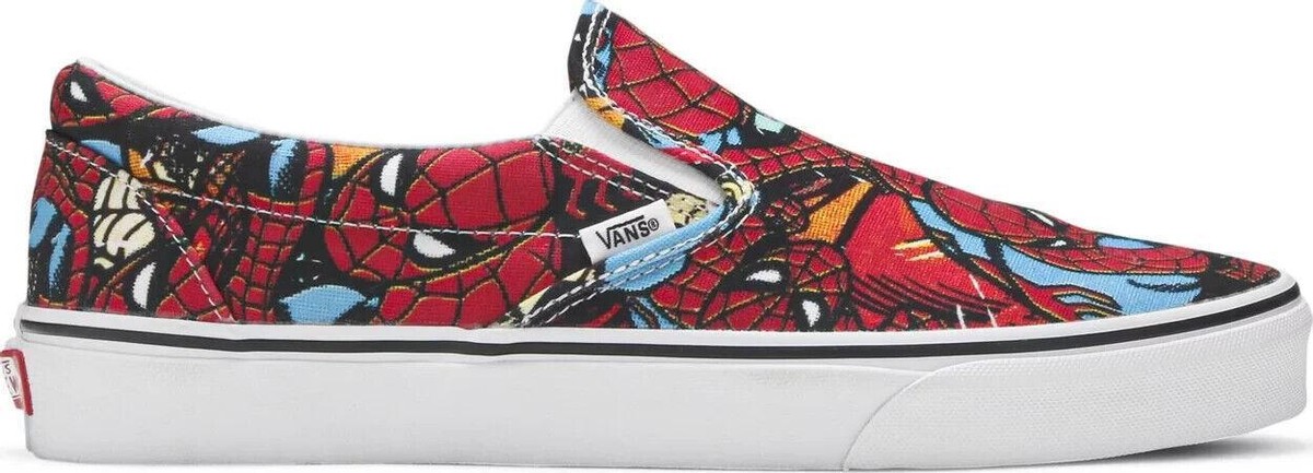 VANS Classic Slip-On Marvel Spiderman - vn0a38f79h7 for Sale