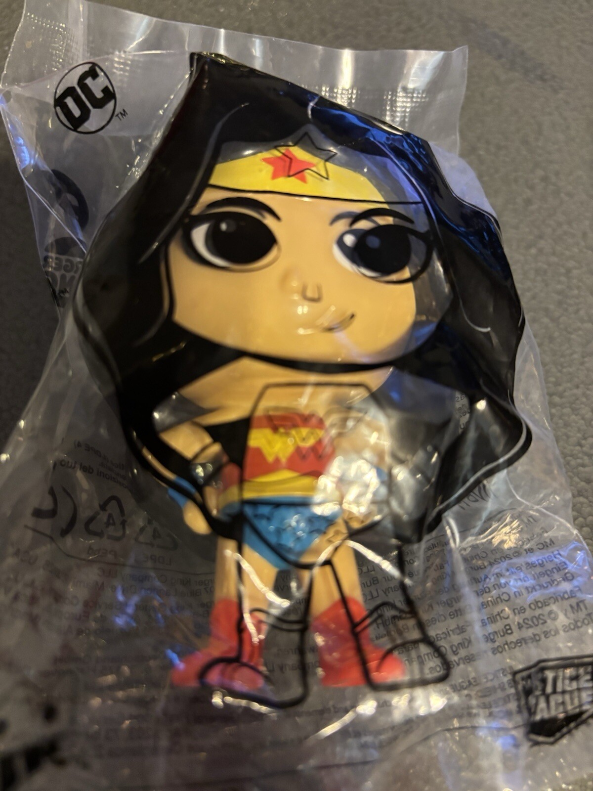 2024 Burger King Justice League Wonder Woman Toy New Sealed