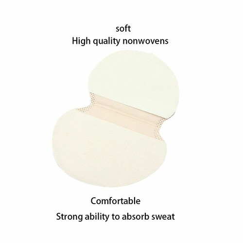 New 100pcs Underarm Armpit Sweat Pads Stickers Shield Guard Absorbing Disposable - Picture 7 of 12