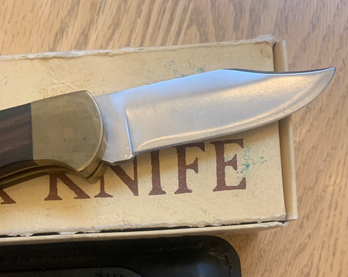 VINTAGE 1974-80 BUCK 112 RANGER NO THUMBNAIL NICK KNIFE IN VINTAGE 1974-80 BUCK 112 RANGER NO THUMBNAIL NICK KNIFE IN