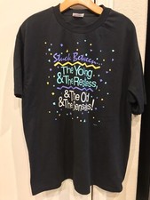 VINTAGE 90s T-shirt Young & The Restless Old & The Senseless Made In USA Mens XL
