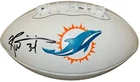 Ricky Williams Autographed Miami Dolphins Logo Football Beckett