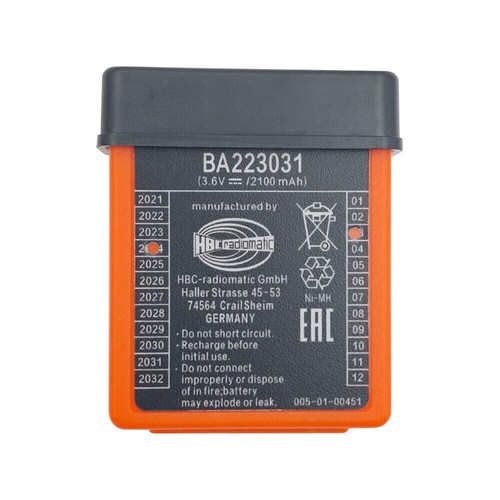 HBC QA108600 QD108300 Akku Ladegerät with BA223030/BA223000/BA223031 Akkus - Picture 15 of 17