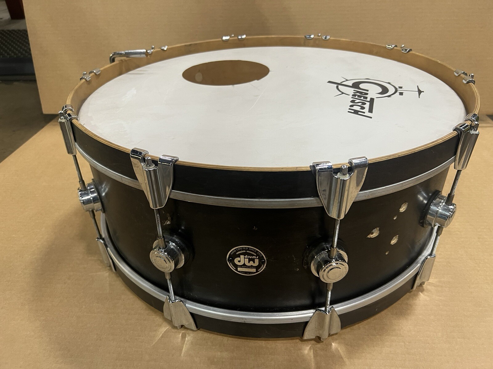 DW DRUMS 22" x 8" BASS DRUM WOOFER MAPLE 159300 eBay