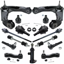 Front Upper Control Arms Tierods for Chevy GMC Silverado Sierra 2500 3500 HD H2