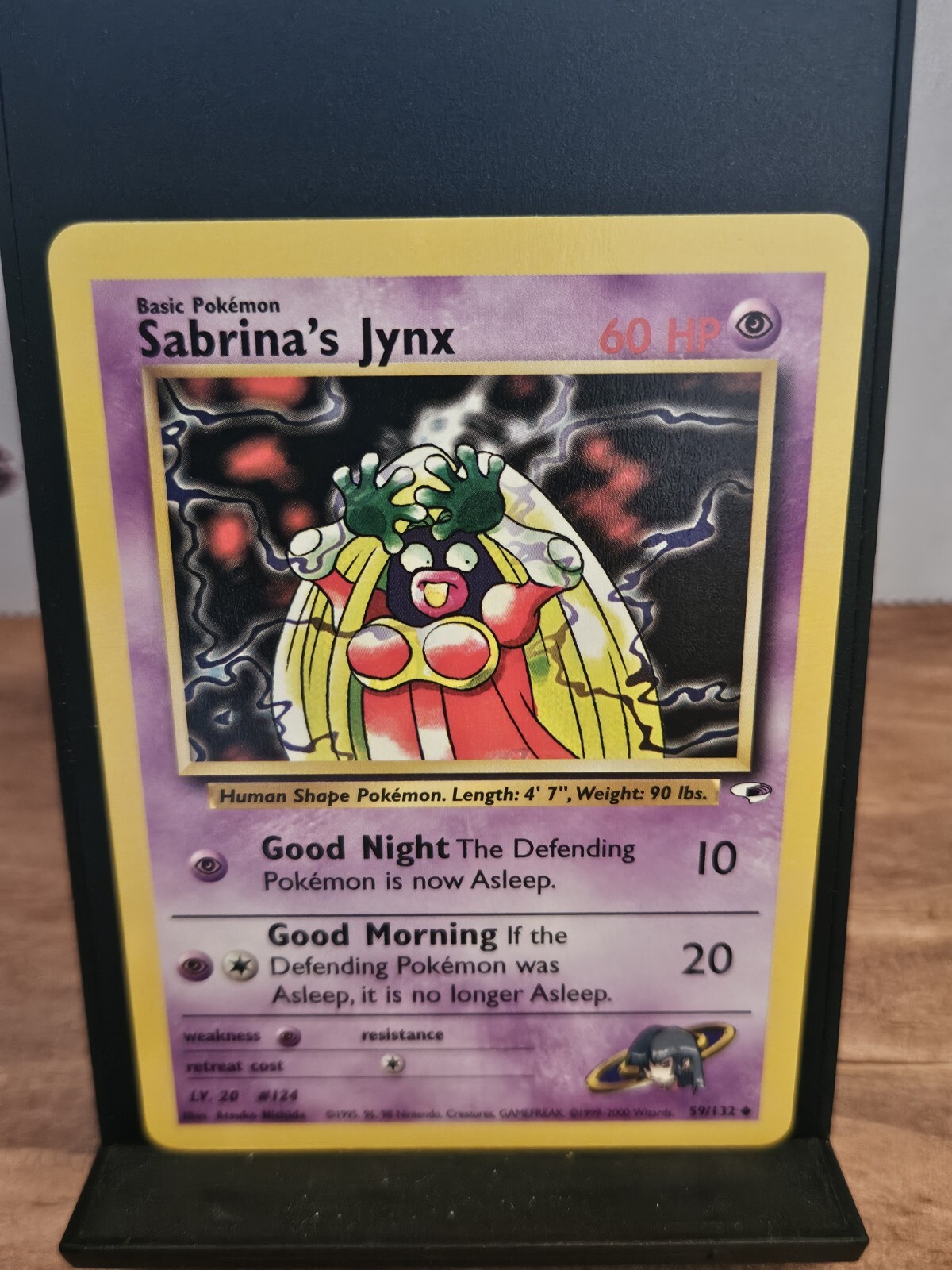 Sabrina's Jynx 59/132 Uncommon Gym Heroes Pokemon TCG Card