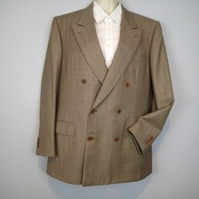Brioni orsini Sport Coat Jacket Double Breasted Wool Size EU 52 US 42 blazer