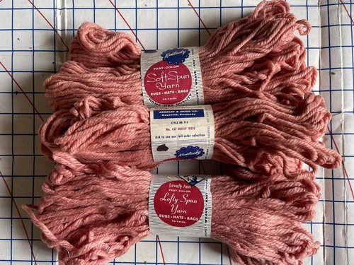 Kentucky Soft Spun Aunt Lydia Rayon Cotton Rug Yarn Making Punch Needle Hooking
