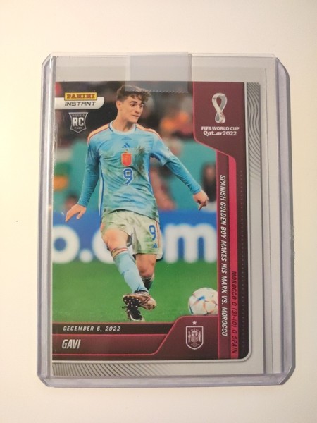 Gavi #95 Panini Instant Fifa World Cup Qatar 2022 Rookie RC Spain /1378