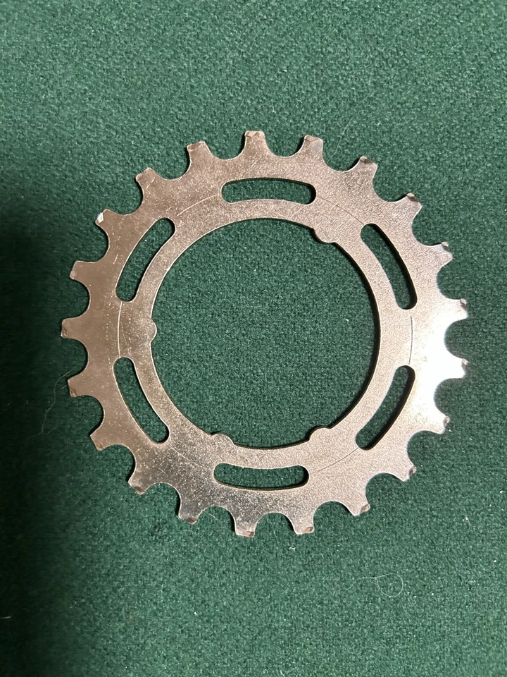 Sachs Maillard 21T silver cog  for 6/7 speed freewheel - Image 2 of 2