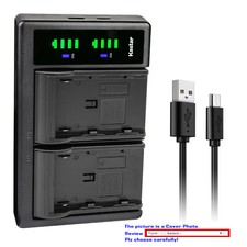 Kastar Battery LTD2 USB Charger for Canon XF100 XF105 XF200 XF205 XF300 XF305