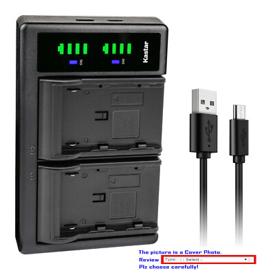 Kastar Battery LTD2 USB Charger for Canon XF100 XF105 XF200 XF205 XF300 XF305