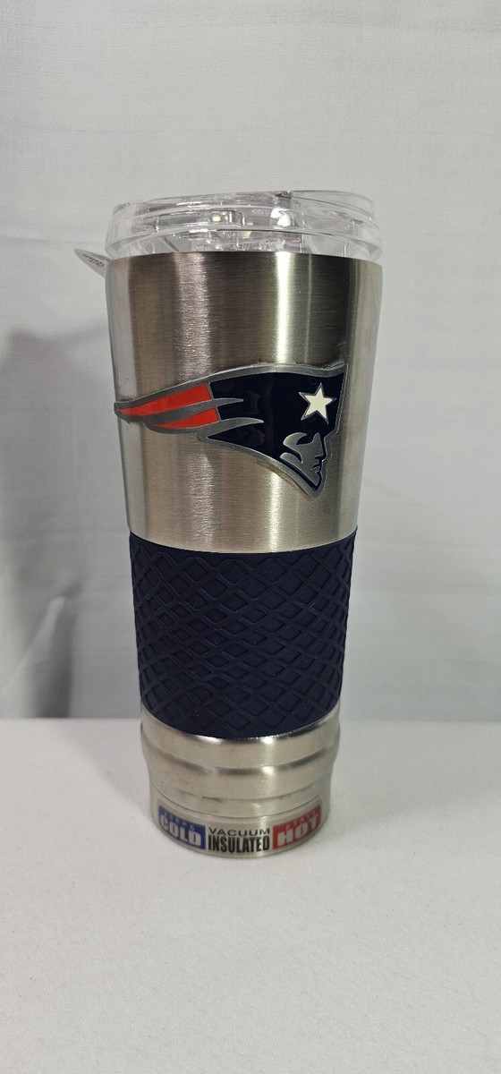 NEW New England Patriots 18-8 Stainless Steel Insulated Tumbler