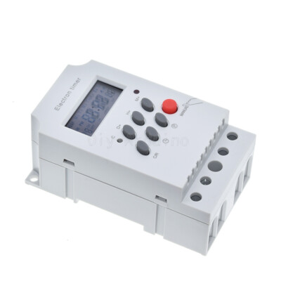 1PCS New KG316T AC 220V 50HZ/60HZ 25A Din Rail Digital Timer Switch