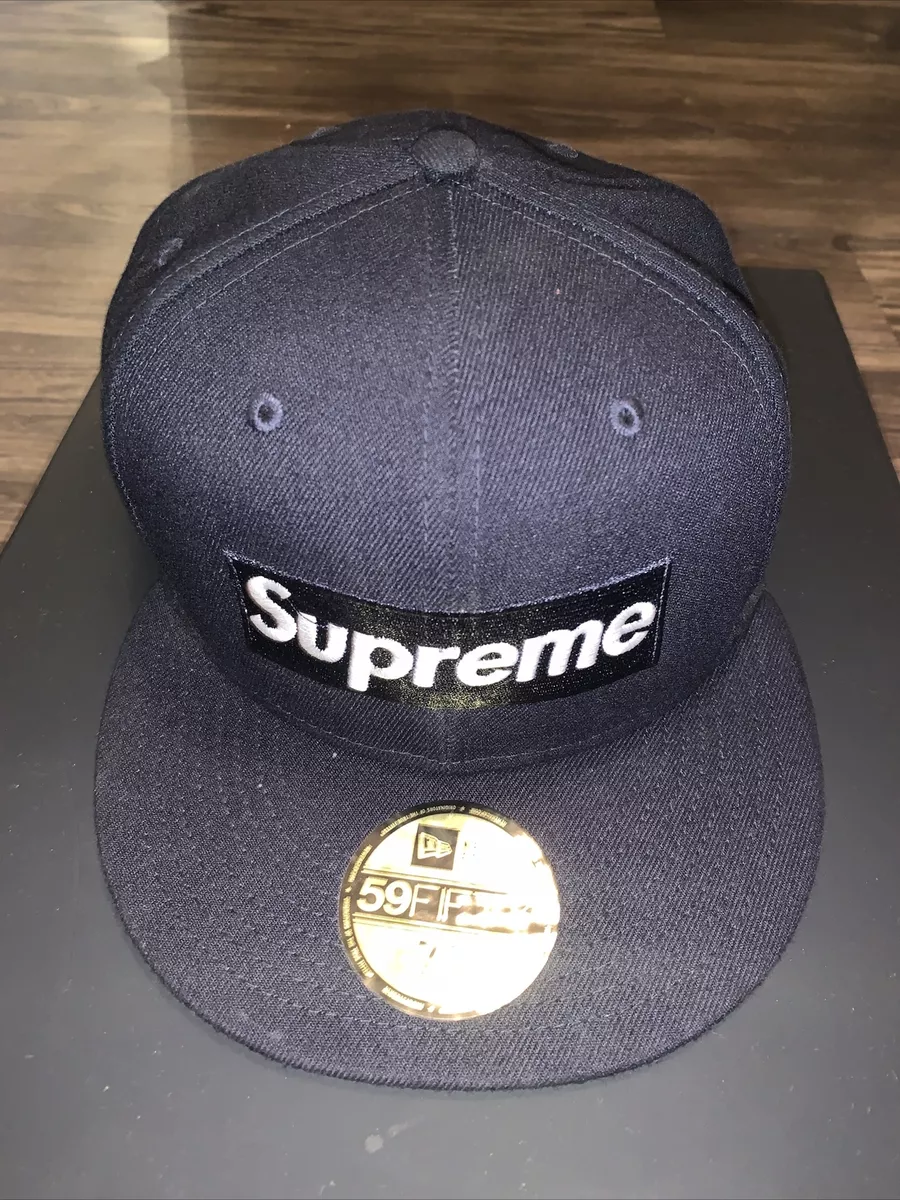 Supreme No Comp Box Logo New Black 7-3/87-38カラー - キャップ