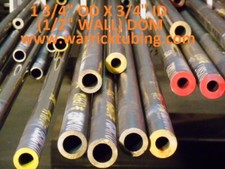 E0085 DOM ROUND STEEL TUBE  1.750 OD  X   .75...