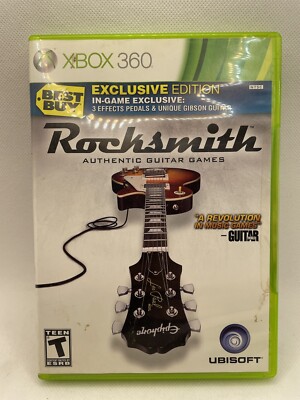 Rocksmith (Microsoft Xbox 360, 2011) Video Game