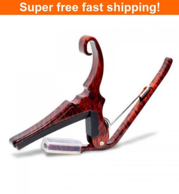 Kyser 6 String Quick Change Rosewood Guitar Capo -NEW