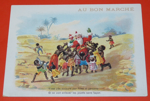GRAND CHROMO 1905 AU BON MARCHE BOUCICAUT PIERROT PIERRETTE PART A 2