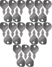 Fits #15 (1148) Deere/Polaris/Indak/Kubota Replacement Key *25 Pack*