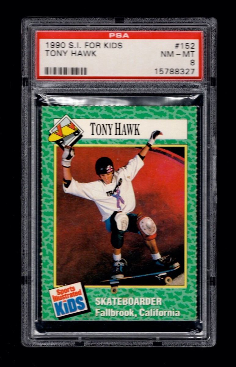PSA 8 TONY HAWK 1990 Sports Illustrated SI S.I. for Kids #152