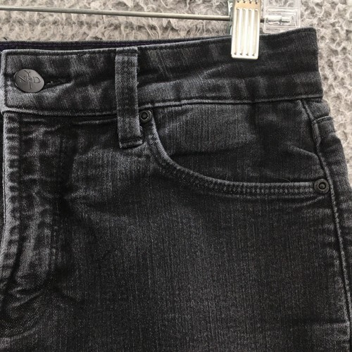 NYDJ Ankle Jeans Womens 6/40 (actual 30x28) Black Cotton Blend Mid Rise Zip Fly - Picture 5 of 22