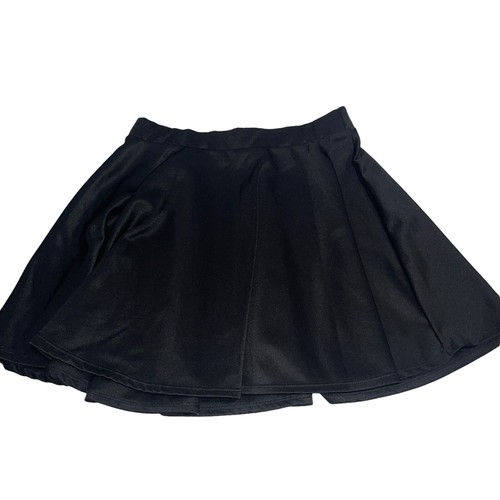 Body Central Black Skater Mini Skirt - Size Medium - 第 2/5 張圖片