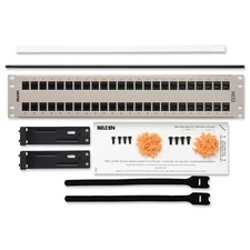 Belden AX103256 48-Port 10GX KeyConnect Patch Panel 2U Black