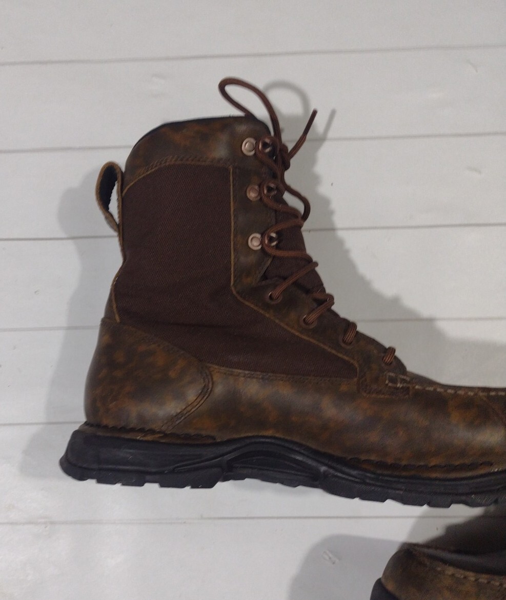 Danner Sharptail 8" Hunting Boots Size 7 Brown Gore Tex Nylon Leather