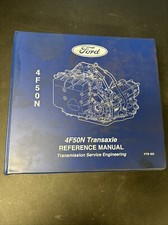 Ford 4f50n Transaxle Reference Manual Factory Service Workshop Manual