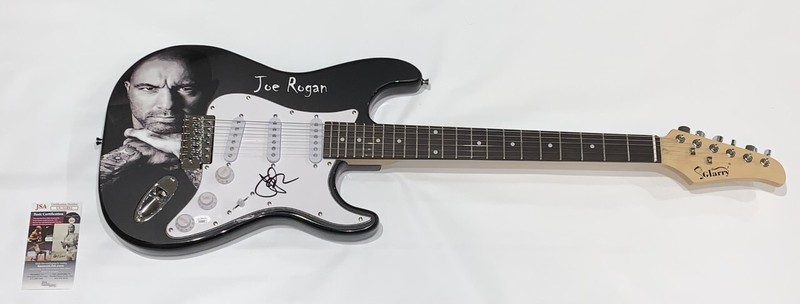 JOE ROGAN SIGNED CUSTOM ELECTRIC GUITAR  UFC THE EXPERIENCE JSA COA