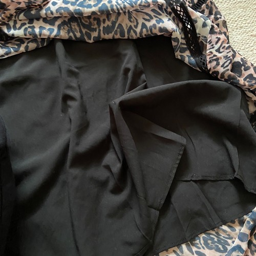 BELLE & BLOOM BNWT In Your Dreams Leopard Print Maxi Dress M (10) Bohemian Gypsy - Picture 18 of 19