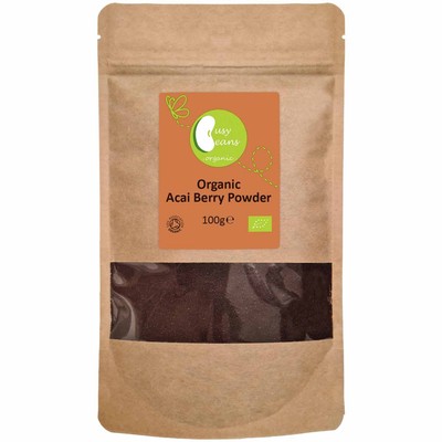Bio Acai Beerenpulver - Zertifiziert Bio - von Busy Beans Bio