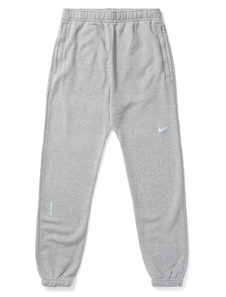 NIKE X NOCTA FLEECE PANTS GREY SIZE XL BRAND NEW W/TAGS