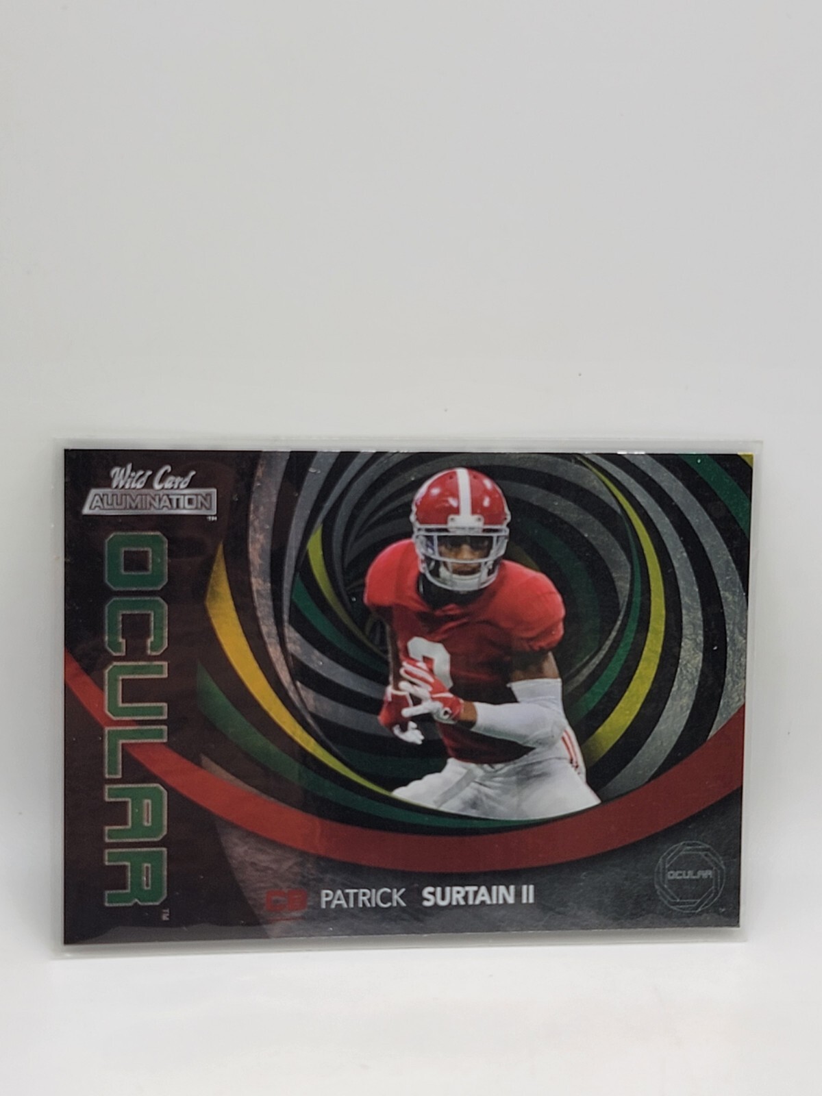 Patrick Surtain II 2021 Wild Card Alumination Ocular Card #OC-18 Alabama