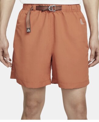 Nike ACG Trail Shorts Rust Oxide Summit Cargo Hiking Running  CZ6704-872  Men L