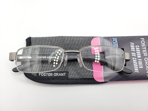 Gafas de lectura Foster Grant Wilder media montura para hombre 52□17-140 elige fuerza - Imagen 1 de 4