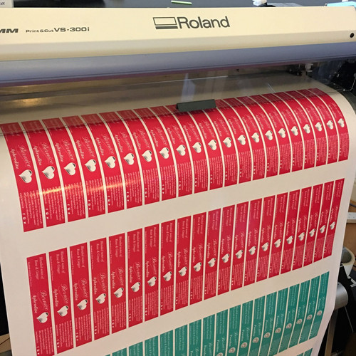 Custom Printed Vinyl Stickers Trade Business Bulk cheap label printing service - Picture 7 of 10