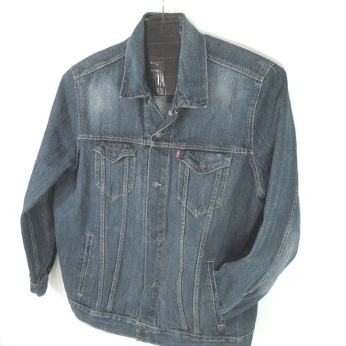Levis Trucker Jacket Blue Jean Denim 
