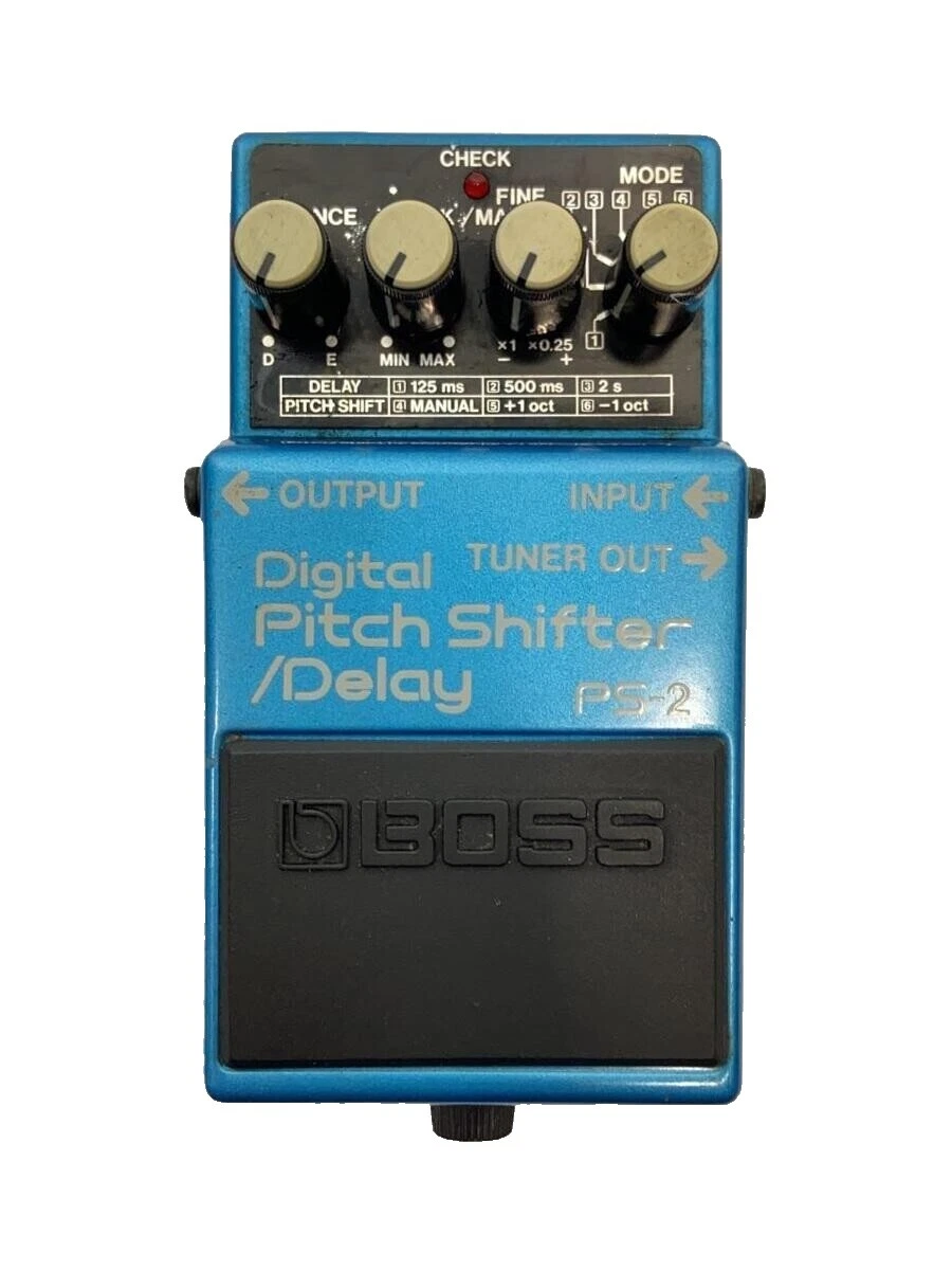 Guitarra elétrica Boss Echo Delay, Eco e Reverberação Pedais