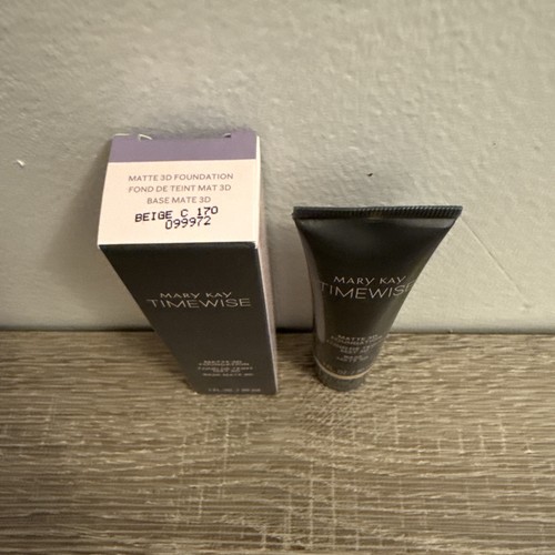 Mary Kay Timewise MATTE 3D Foundation BEIGE C 170 NIB - Picture 2 of 2