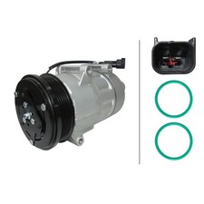 Klimakompressor 12 V Ø 118 HELLA Aftermarket-Expertise für u.a. FORD FOCUS