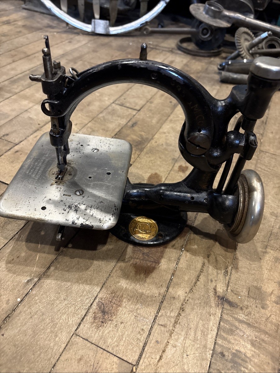 Willcox & Gibbs Antique Original Sewing Machine Original Paint
