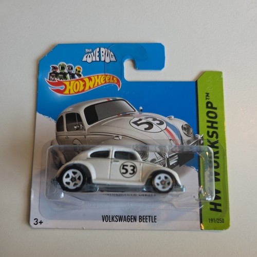 Hot Wheels Volkswagen Beetle Herbie The Love Bug- Short 1:64 Diecast Protector