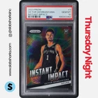 2023 PANINI PRIZM #3 VICTOR WEMBANYAMA INSTANT IMPACT RC ROOKIE PSA 10